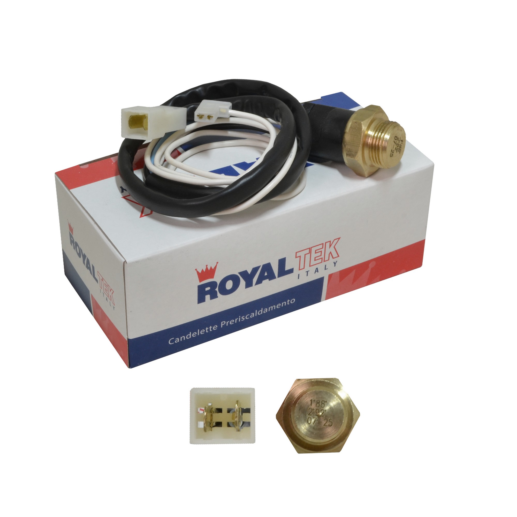 Bulbo Electroventilado Fiat 147 Duna Fiorino Uno Cable Largo